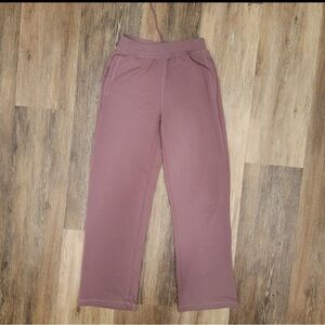 Alo Yoga Dreamy High Waist Wide Leg Knit Pants Small